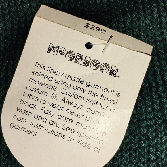MCGREGOR HORSE SWEATER NWT - Picture 3 of 7